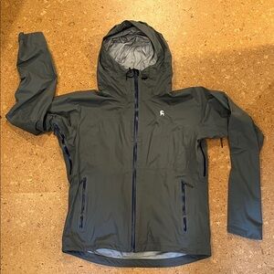 Backcountry (.com) Hooded 3-Layer Waterproof Shell Jacket | Size L